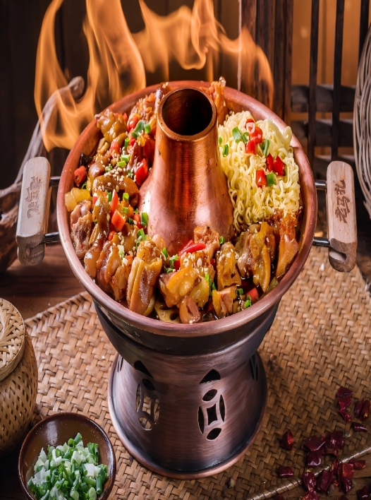 椒香虎皮猪蹄锅